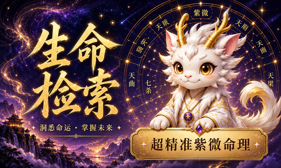 生命检索，洞悉命运，掌握未来，超精准紫微命理